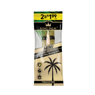 King Palm Hand-Rolled Leaf - 2 Slim Rolls