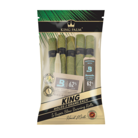 King Palm Hand-Rolled Leaf - 5 King Rolls