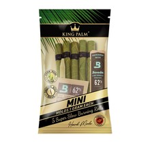 King Palm Hand-Rolled Leaf - 5 Mini Rolls