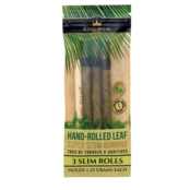 King Palm Hand-Rolled Leaf - 3 Slim Rolls