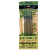King Palm Hand-Rolled Leaf - 3 Slim Rolls