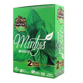 Minty's Organic Vegan Mint Wraps (2 Pack)