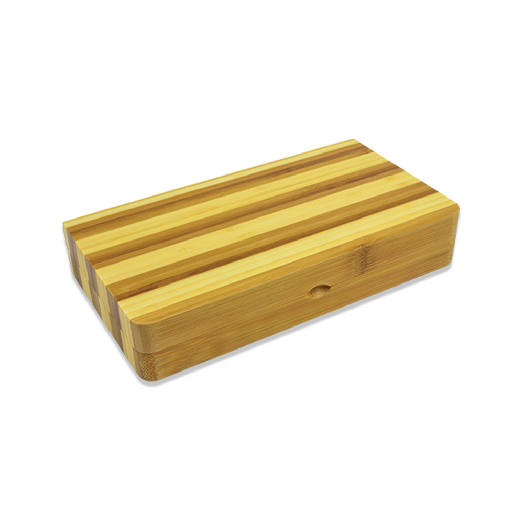 RAW BAMBOO ROLLING TRAY: RAW TRAY BAMBOO