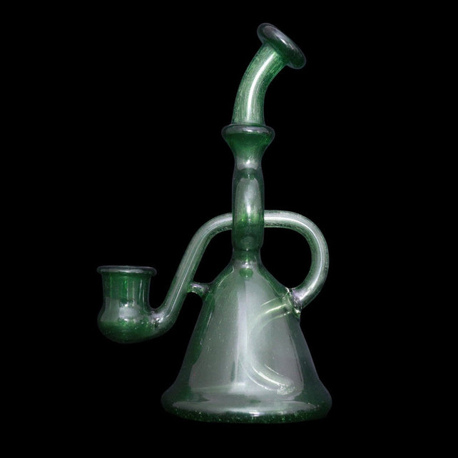 Cello Glass Rig (Sandblasted Electric Green)