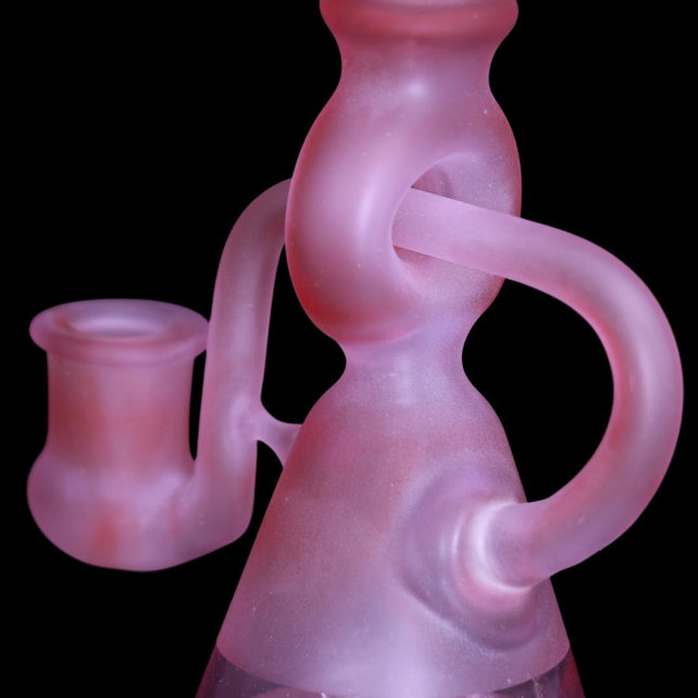 Cello Glass Rig (Pink Rainbow)