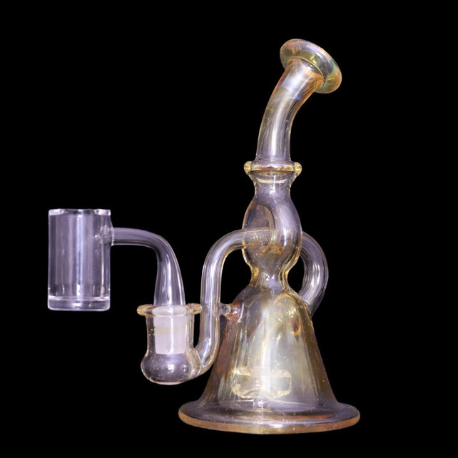 Cello Glass Rig (Silver Fumed)