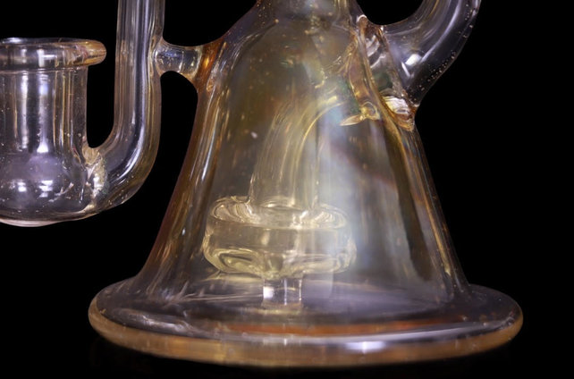 Cello Glass Rig (Silver Fumed)