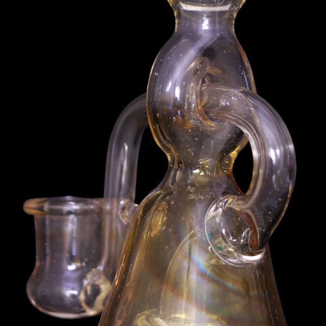 Cello Glass Rig (Silver Fumed)