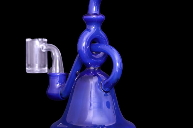 Cello Glass Rig (Electric Blue)