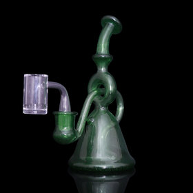Cello Glass Rig (Green Stardust)