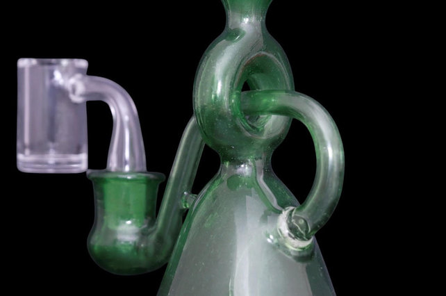 Cello Glass Rig (Green Stardust)