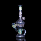 Sir Pyro Glass - Amphora Rig Blue Dichro / Illuminati