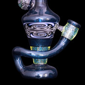 Sir Pyro Glass - Amphora Rig Blue Dichro / Illuminati