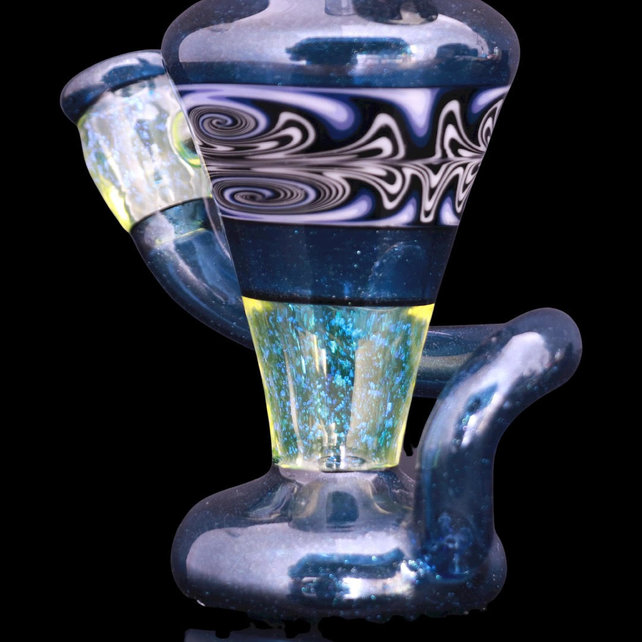 Sir Pyro Glass - Amphora Rig Blue Dichro / Illuminati