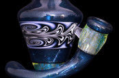 Sir Pyro Glass - Amphora Rig Blue Dichro / Illuminati