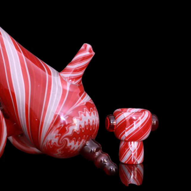 Ely Andrew Glass Cannon Rig - Red / White (Clearance)