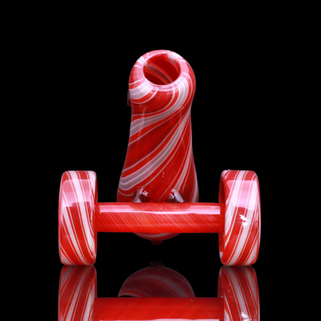 Ely Andrew Glass Cannon Rig - Red / White (Clearance)