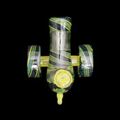 Ely Andrew Glass Cannon Rig - Green / Dichro