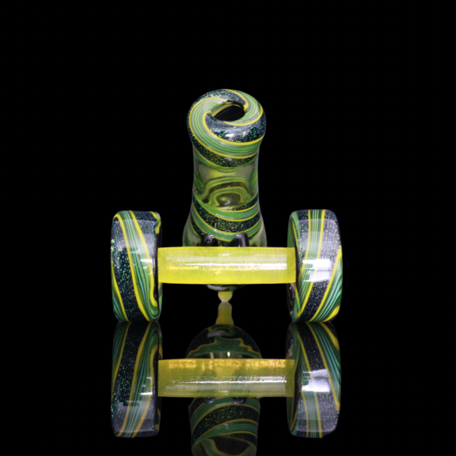 Ely Andrew Glass Cannon Rig - Green / Dichro