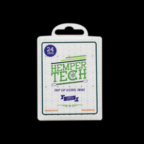 Hemper Tech Snap Cap Alcohol Swabs (24CT)