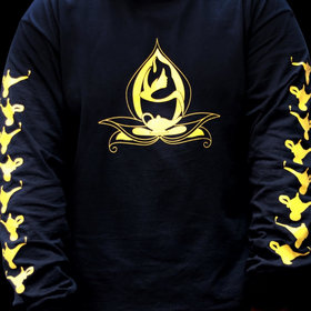 Aladdin Long Sleeve Shirt - Men (Genie Lamp)