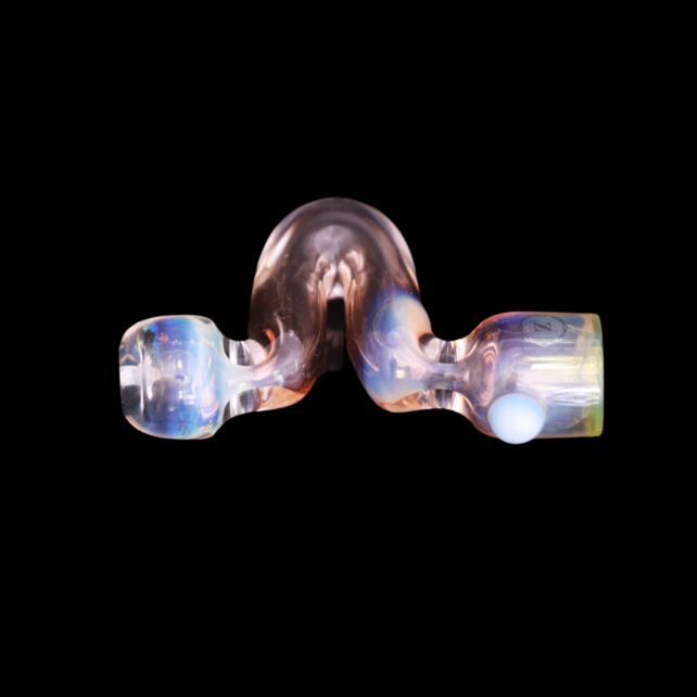 Zenesis Glass Micro Sidewinder Chillum (Fumed)