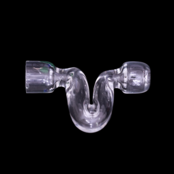 Zenesis Glass Micro Sidewinder Chillum (Clear)