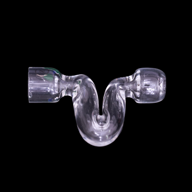 Zenesis Glass Micro Sidewinder Chillum (Clear)