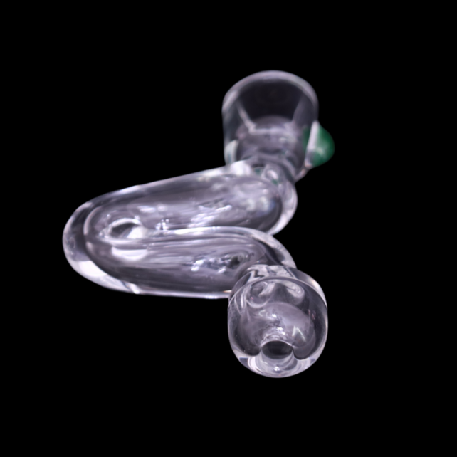 Zenesis Glass Micro Sidewinder Chillum (Clear)