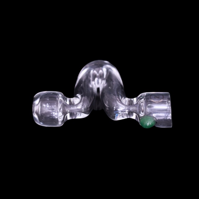 Zenesis Glass Micro Sidewinder Chillum (Clear)