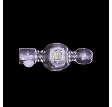 Zenesis Glass Micro Trinity Chillum With Marble Trap (Clear)
