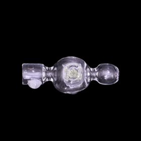 Zenesis Glass Micro Trinity Chillum With Marble Trap (Clear)