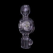 Zenesis Glass Micro Trinity Chillum With Marble Trap (Clear)