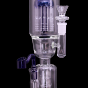 GTK Glass H-Tree 2 Piece Waterpipe
