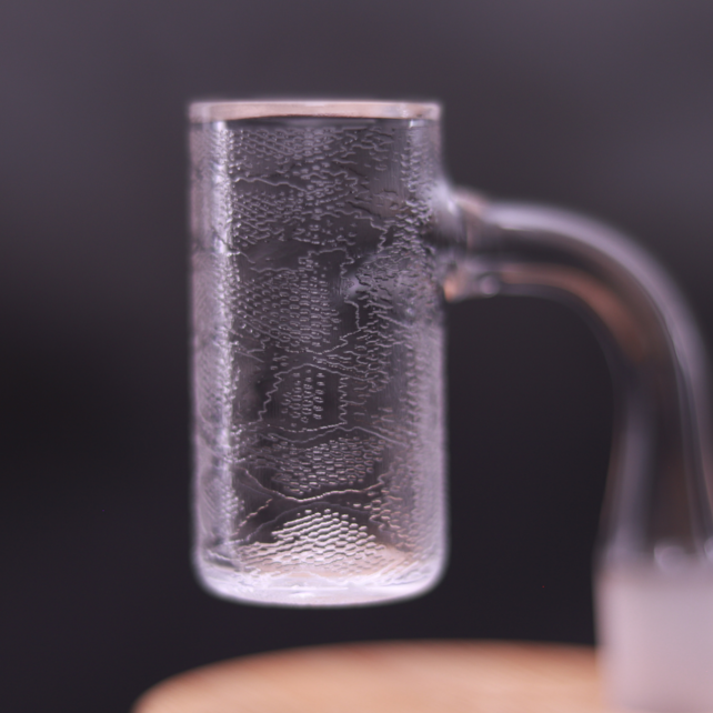 Long Island Quartz Banger 14MM 90濉 Snakeskin