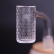 Long Island Quartz Banger 14MM 90濉 Flower of Life