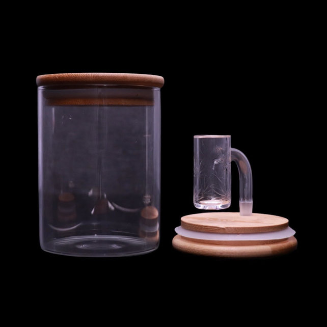 Long Island Quartz Banger 10MM 90濉 Leaf