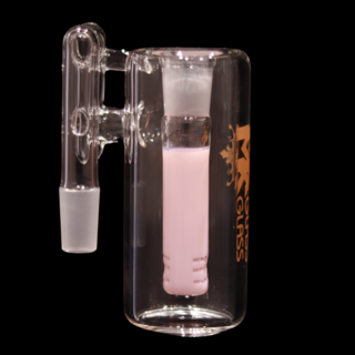 MK Glass Milky Downstem 14MM Ashcatcher 90°