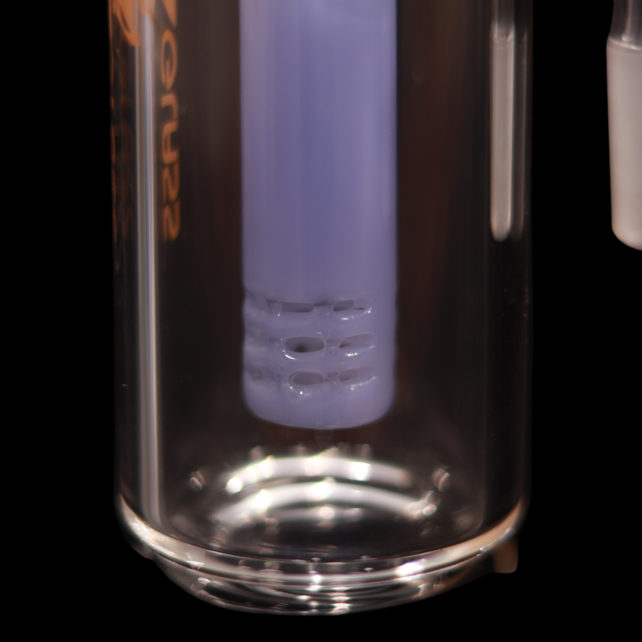 MK Glass Milky Downstem 14MM Ashcatcher 90°