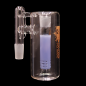 MK Glass Milky Downstem 14MM Ashcatcher 90°