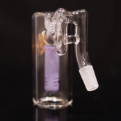 MK Glass Milky Downstem 14MM Ashcatcher 45°