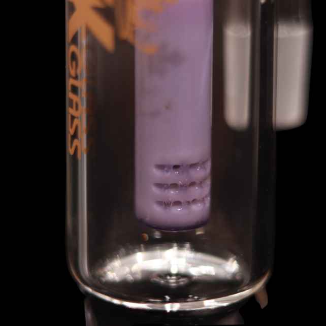 MK Glass Milky Downstem 14MM Ashcatcher 45°
