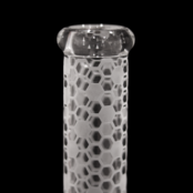 MK Glass Frosted Bee Beaker
