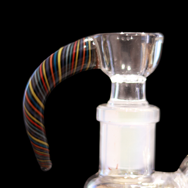 MK Glass Wigwag Horn Screen Bowl #4