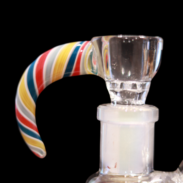 MK Glass Wigwag Horn Screen Bowl #4