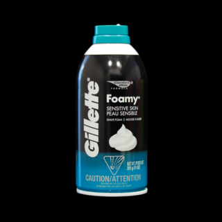 Gillette Foamy 11oz Stash Can