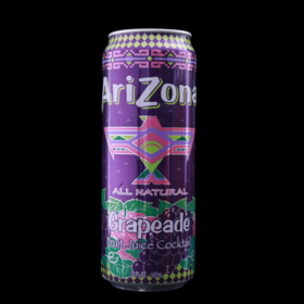 Arizona Grapeade Stash Can