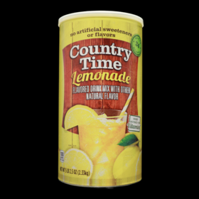 Country Time Lemonade Stash Can