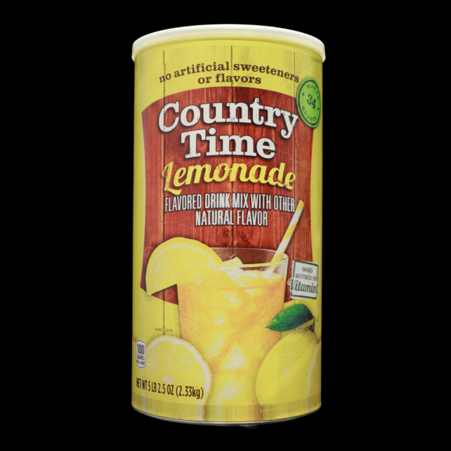 Country Time Lemonade Stash Can