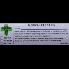 MD Sticker Roll Single Sticker